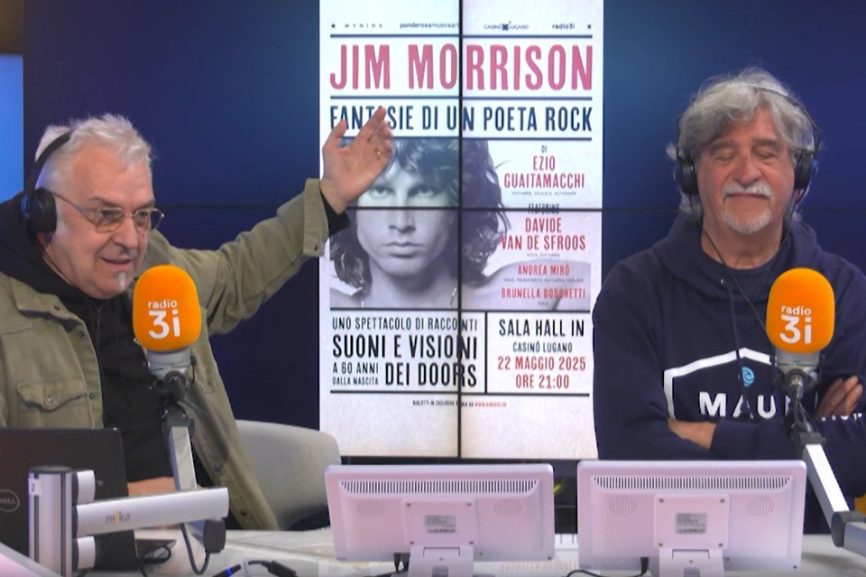 Jim Morrison: le “Fantasie di un poeta rock” debuttano a Lugano