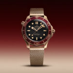 Omega, tra bronzo, oro e borgogna