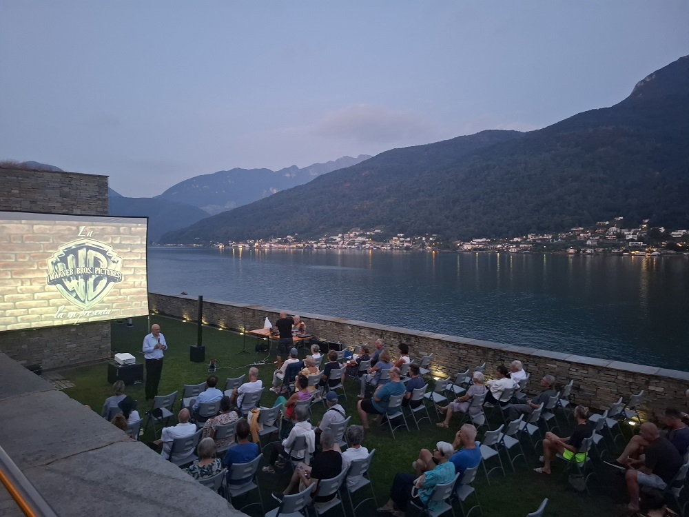 Cinema Open Air a Morcote, tre serate tra arte, dialetto e solidarietà
