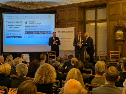 banca privata in più forte crescita credinvest