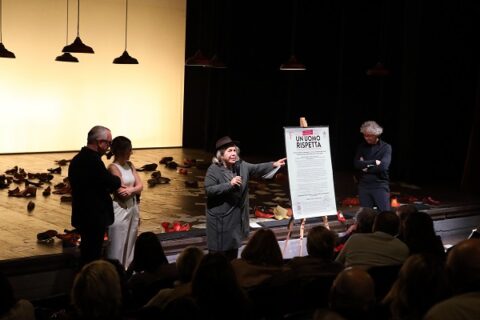 Il teatro contro la violenza di genere Una produzione della Compagnia Finzi Pasca riunisce Milano, Lugano e istituzioni svizzere in un impegno condiviso 