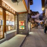 Rocca chooses Courmayeur: a new boutique combining luxury, mountains, and fine watchmaking.