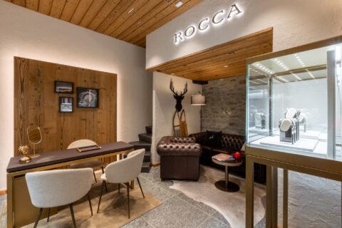 Boutique in Courmayeur: Rocca Daminai opens a new luxury store.