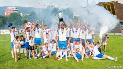 Filippo Vanini, “mister” della squadra del Rapid