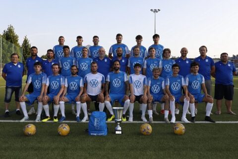 Filippo Vanini, “mister” della squadra del Rapid