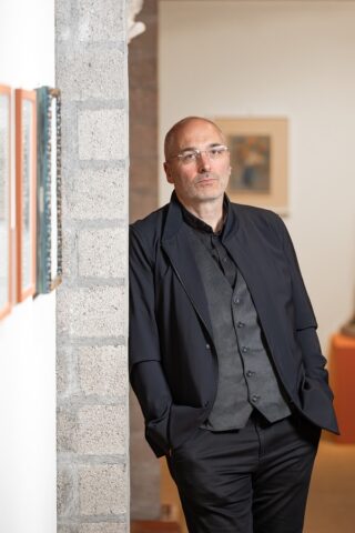 il direttore della Pinacoteca Züst Elio Schenini