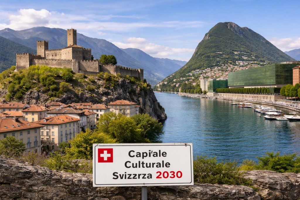 Capitale Culturale Svizzera 2030: al via la fase decisiva tra Bellinzona e Lugano