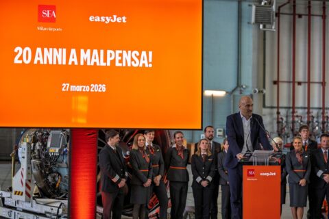 Easyjet a Malpensa, vent’anni di crescita e una flotta sempre più moderna