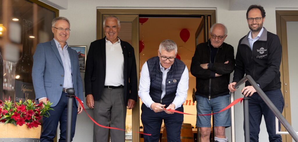 Vinoteca Tamborini, nuovi spazi e visione internazionale a Lamone