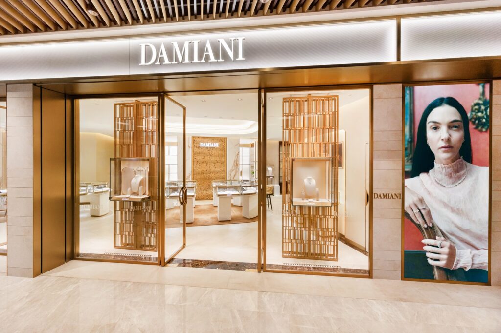 Damiani rafforza la presenza in Cina con una nuova boutique a Hangzhou