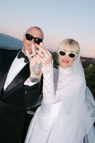 Michela Ramazzotti sceglie Damiani per il matrimonio: i gioielli indossati tra cerimonia e festa