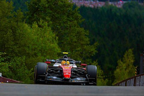 Antonelli Survives the Chaos at Spa, Extends His Lead
