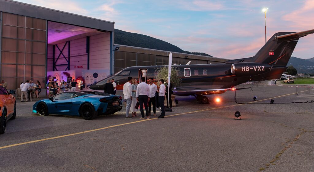 Santorini vola a Lugano: quando la private aviation incontra il lifestyle
