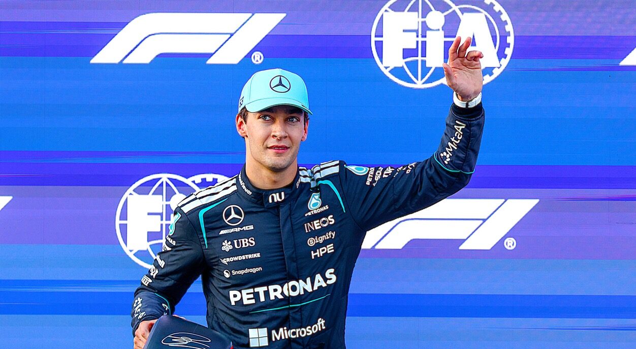 Russell Holds Off Verstappen in a Chaotic Baku Grand Prix
